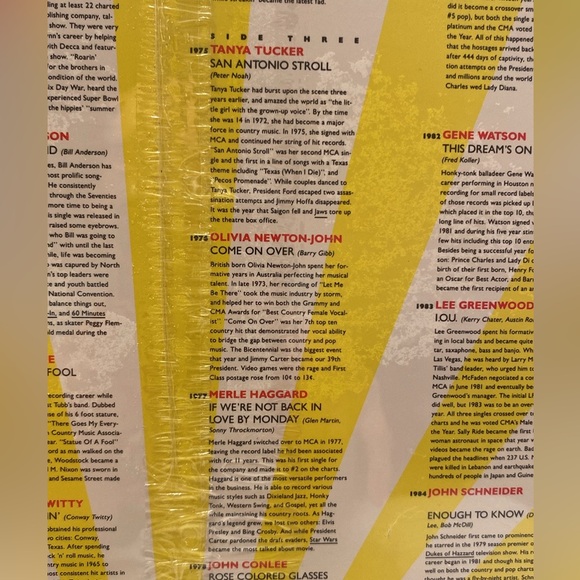 Vintage 2 LP, “30 Years of Hits” New & Sealed, (1958-1988),Folk, World, Country - Picture 7 of 12